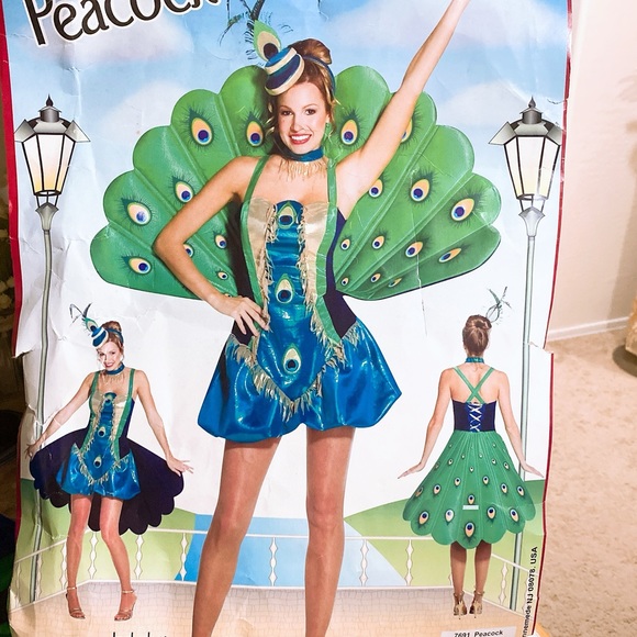 Peacock Women’s Halloween costume size M-L - Picture 5 of 10